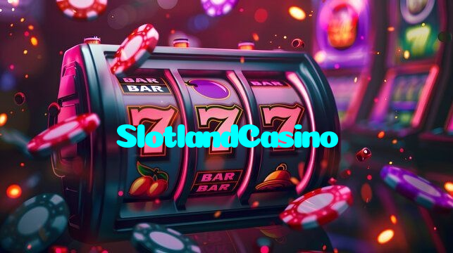 SlotlandCasino casino presented on mobile device in Pakistan with slots and live games